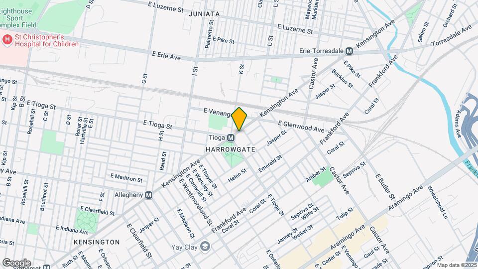 3525 Kensington Ave Mapa y Detalles de la Ubicación