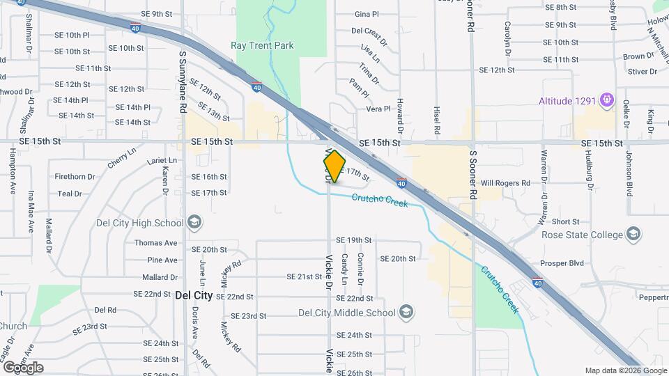 4704 SE 18th St Map and Location Details