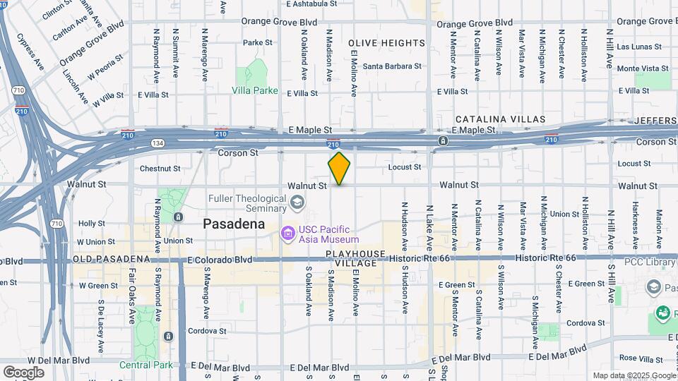 620 E Walnut St Map and Location Details