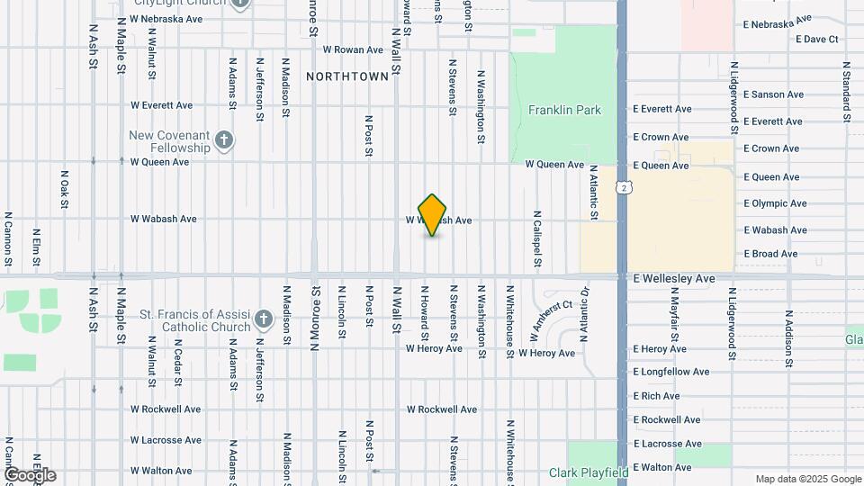 4808 N Howard St Map and Location Details
