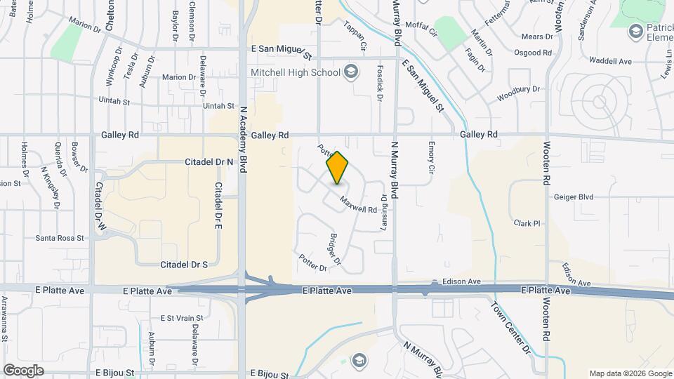 4102 Maxwell Rd Map and Location Details