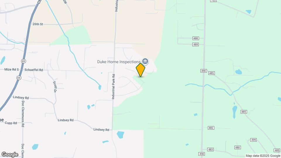 1133 Waverley Ln Map and Location Details