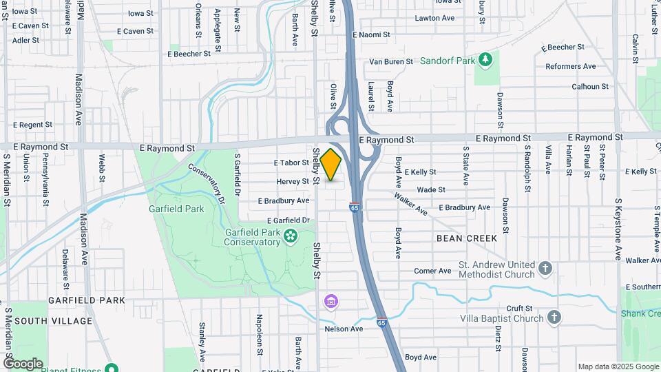 1126 Wade St Map and Location Details