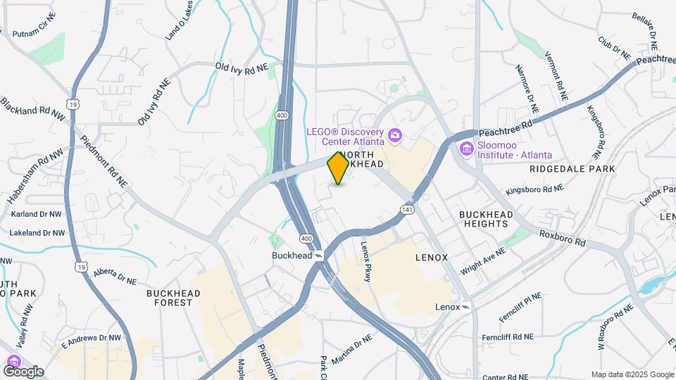 3560 Lenox Rd NE Map and Location Details