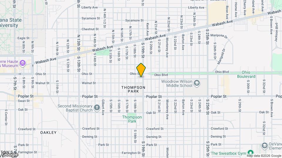 219 S 19th St Map and Location Details