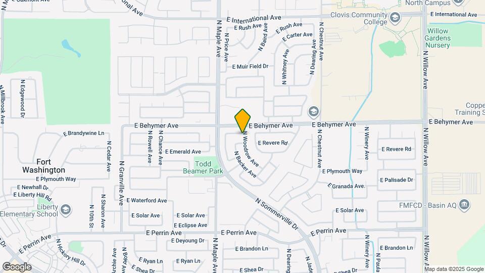 2121 E Brandywine Ln Map and Location Details