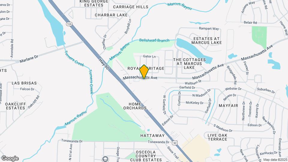 537 Petros Cir Map and Location Details