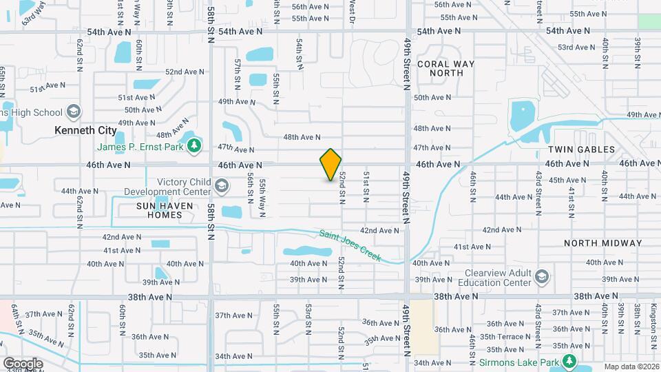 5235 44th Ave N Mapa y Detalles de la Ubicación