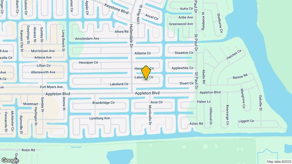 15633 Lakeland Cir Map and Location Details