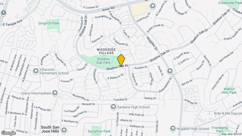 2323 E Regina St Map and Location Details