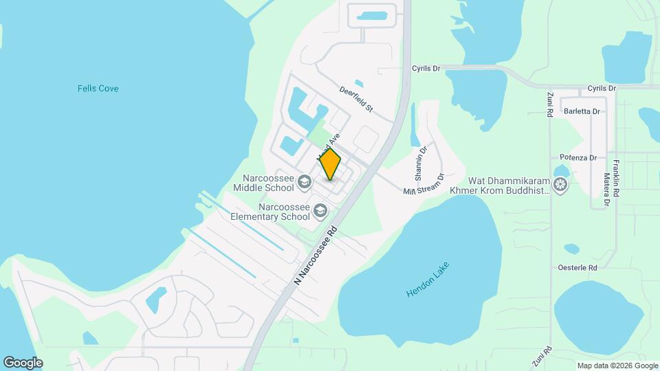 5041 Caspian St Map and Location Details