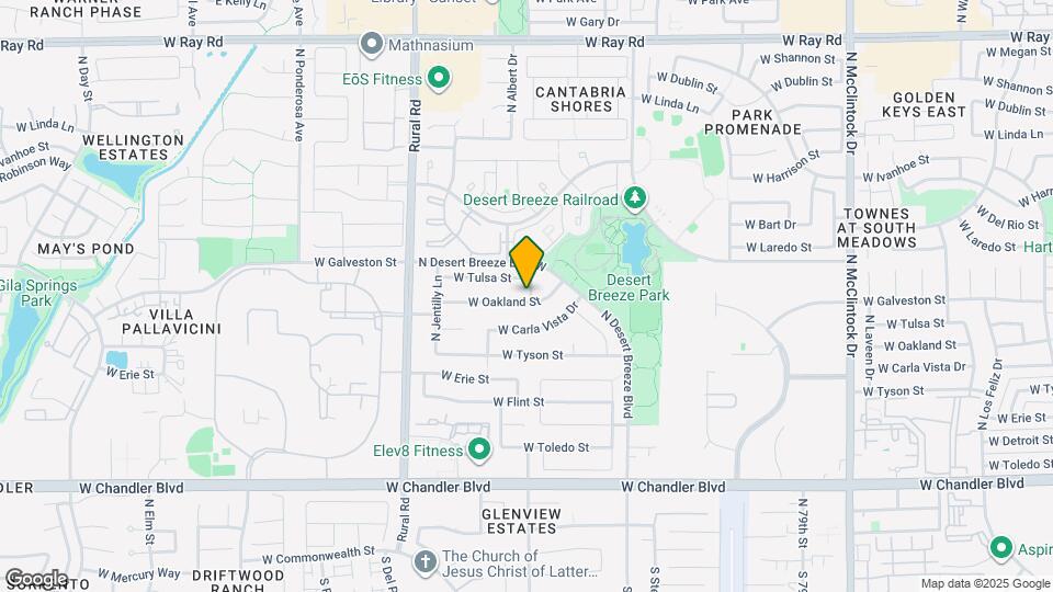 4682 W Oakland St Map and Location Details