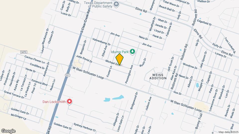 4606 Michael Dr Map and Location Details