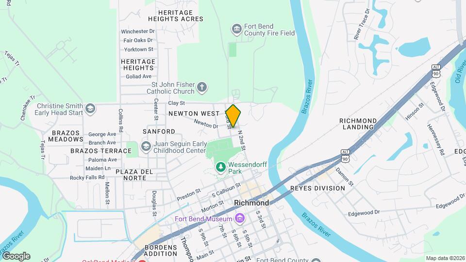 506 N 3rd St Map and Location Details