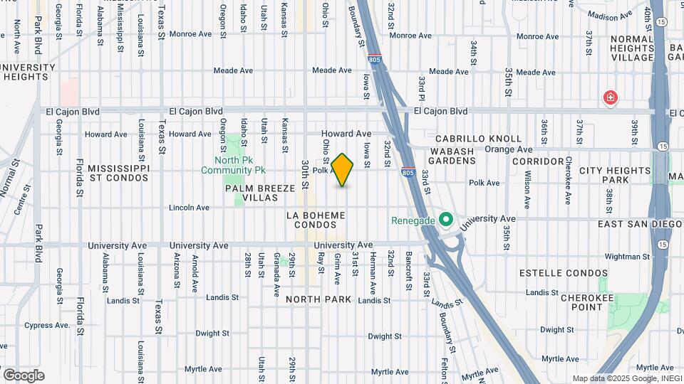 4036-40 Illinois St Map and Location Details