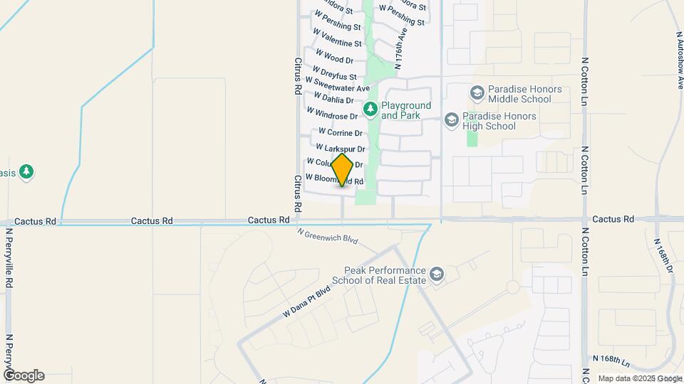 17768 W Charter Oak Rd Map and Location Details