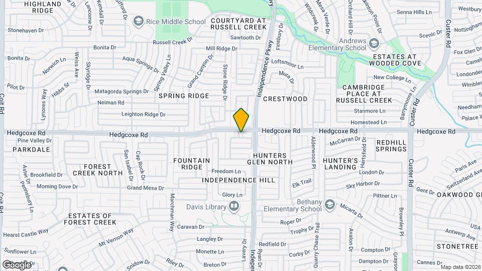 3017 Manga Dr Mapa y Detalles de la Ubicación