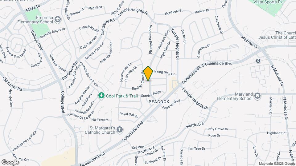 1643 Peacock Blvd Map and Location Details