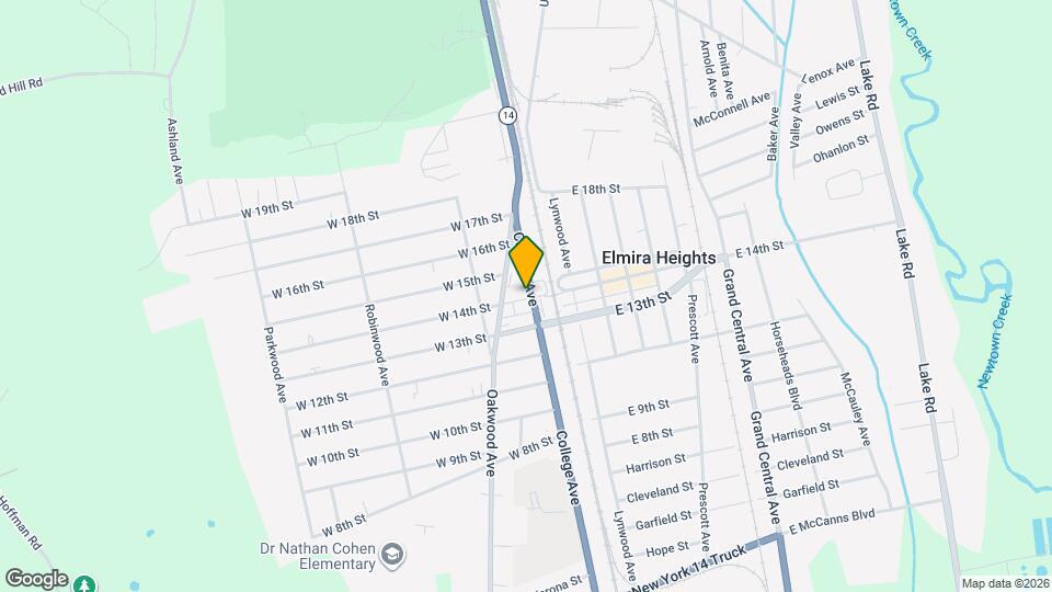 124 W 14th St, Unit Upper Map and Location Details