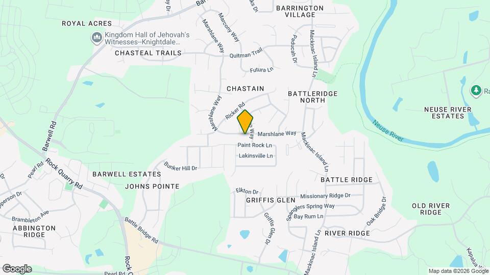 3670 Marshlane Way Mapa y Detalles de la Ubicación