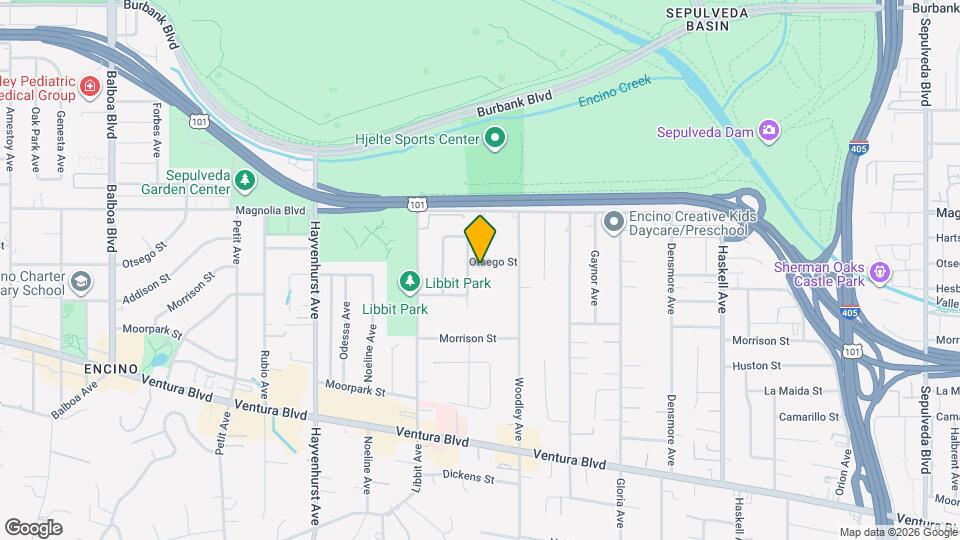 16146 Otsego St Mapa y Detalles de la Ubicación