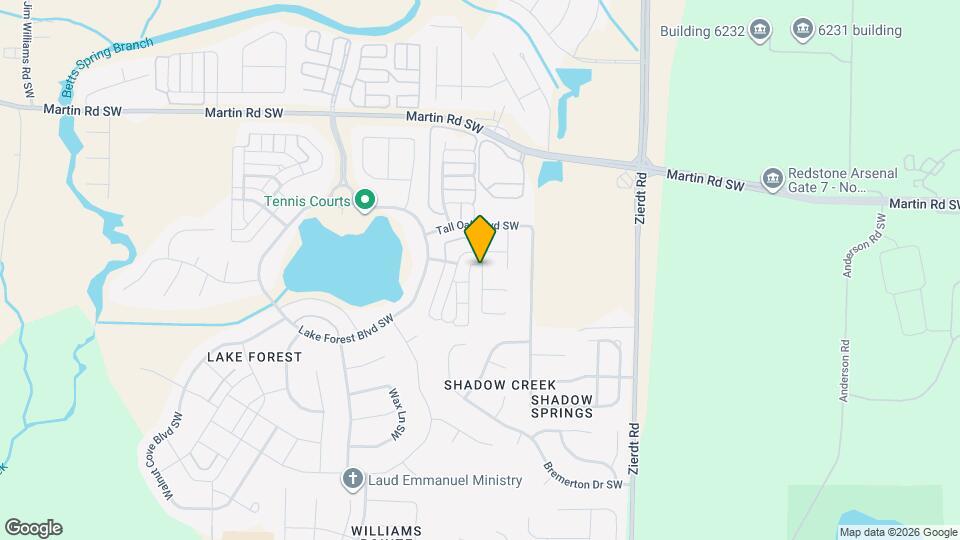 18 Whispering Oak Dr SW Map and Location Details