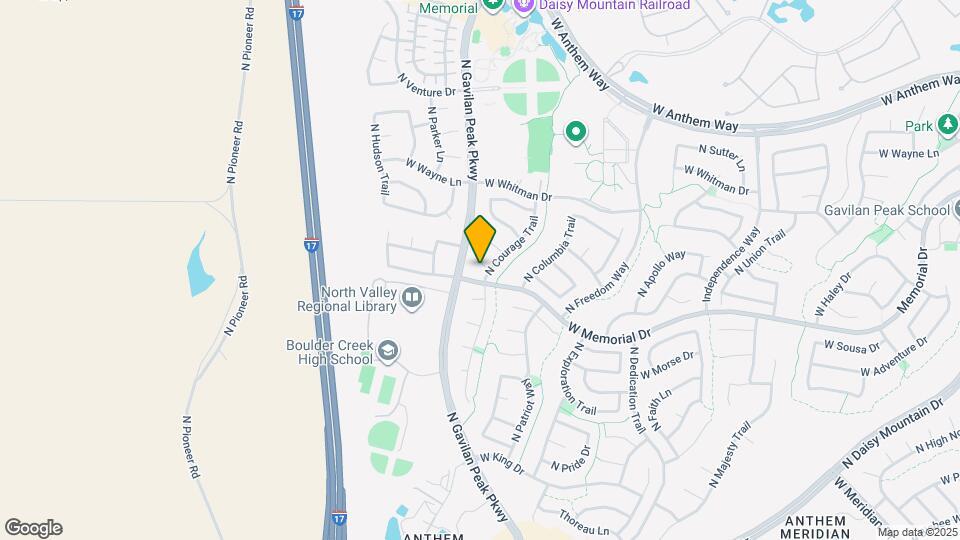 3609 W Keller Ct Map and Location Details