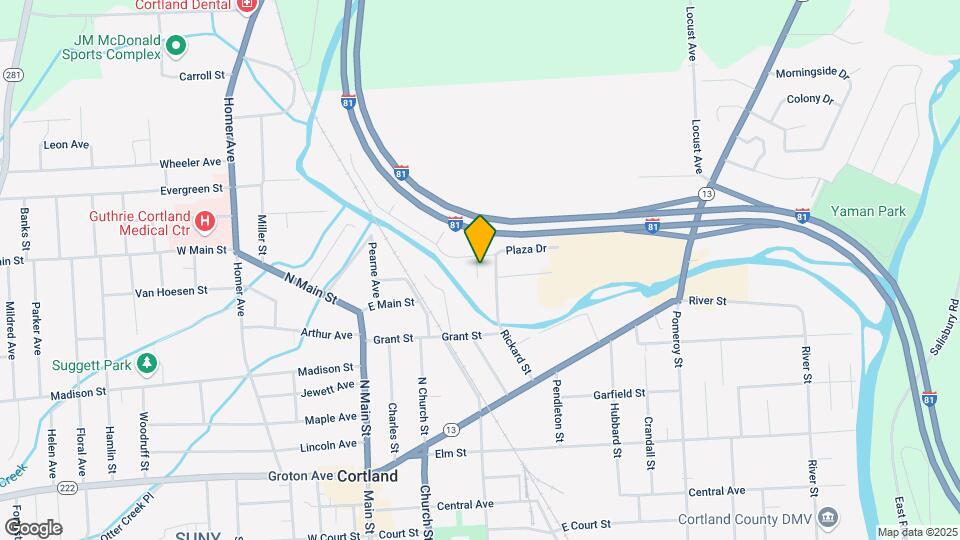 Cortland Park Apartments Mapa y Detalles de la Ubicación