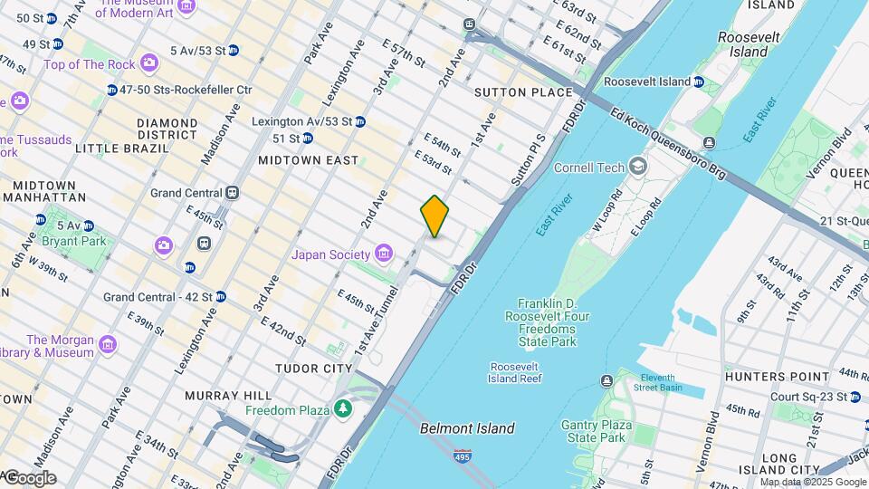Beekman Tower East Map and Location Details