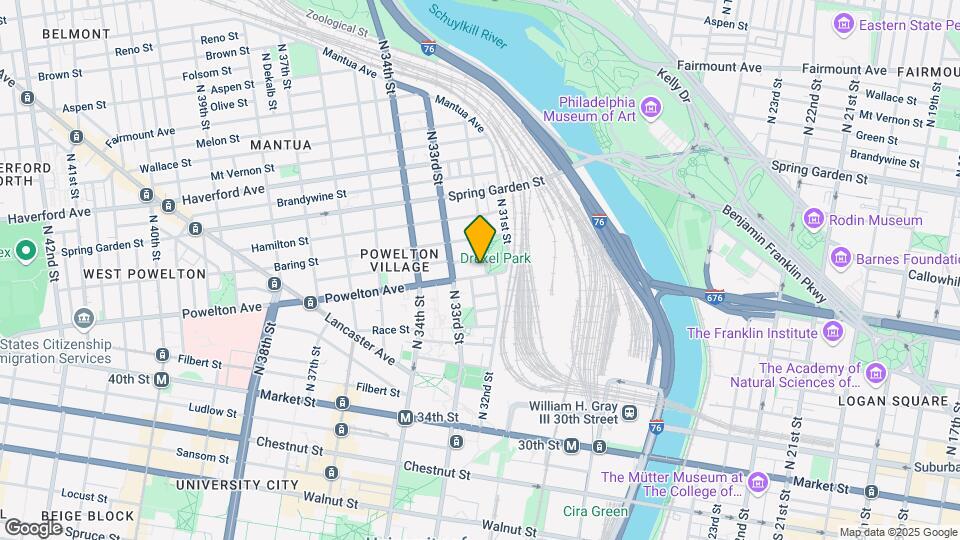 3203 Powelton Ave Map and Location Details