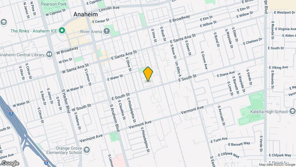 758 S Melrose St Map and Location Details