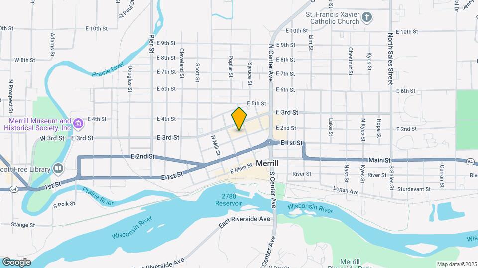 1006 E 2nd St Map and Location Details