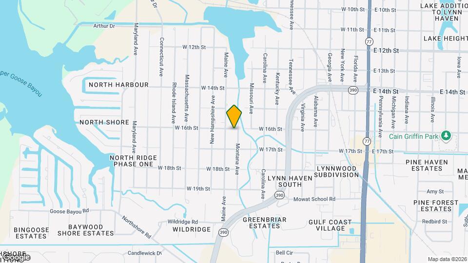 1602 Montana Ave Map and Location Details