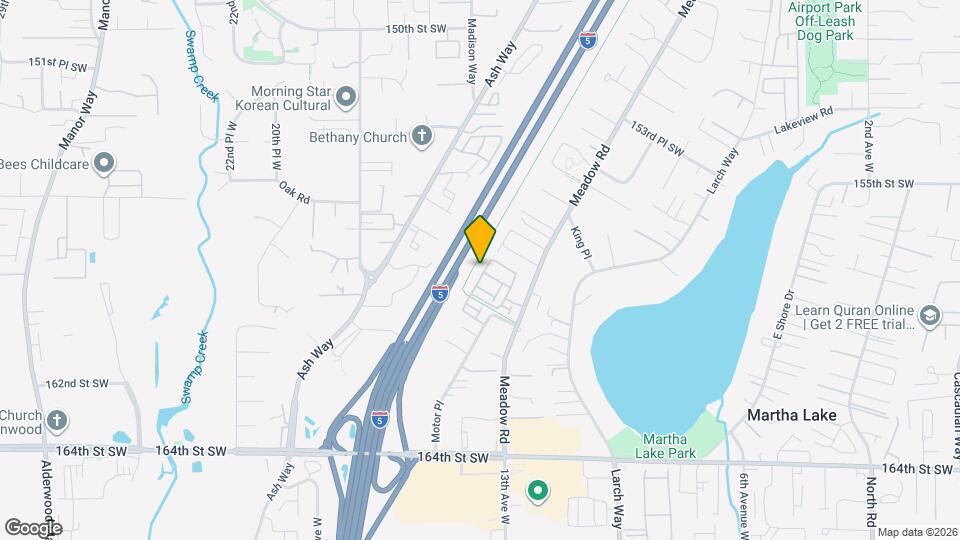 15818 14th Ave W Map and Location Details