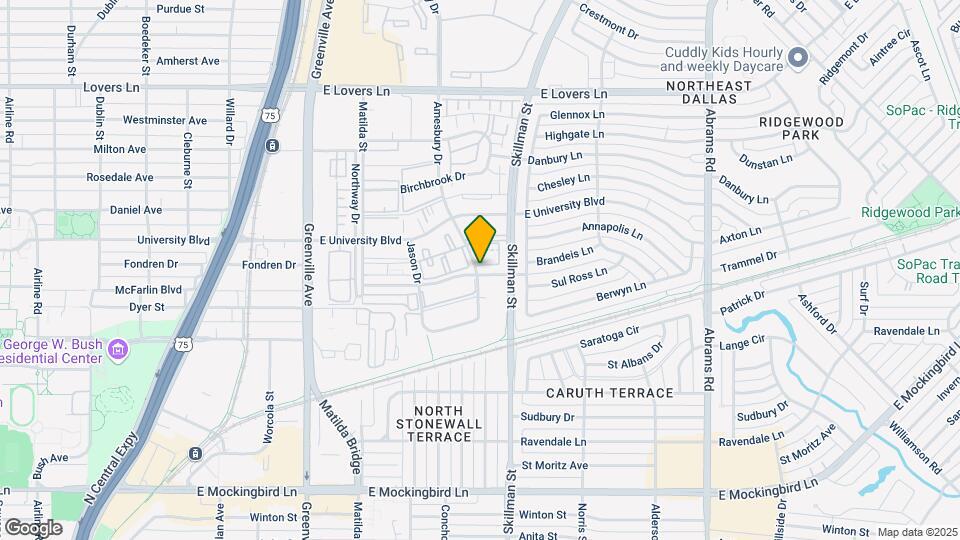 6007 Sandhurst Ln Map and Location Details