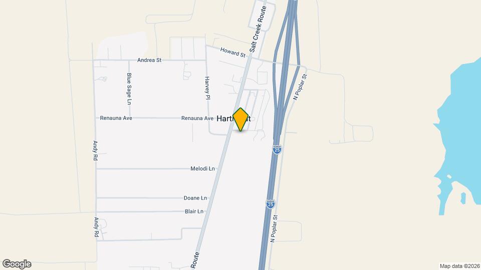 1661 Scenic St Map and Location Details