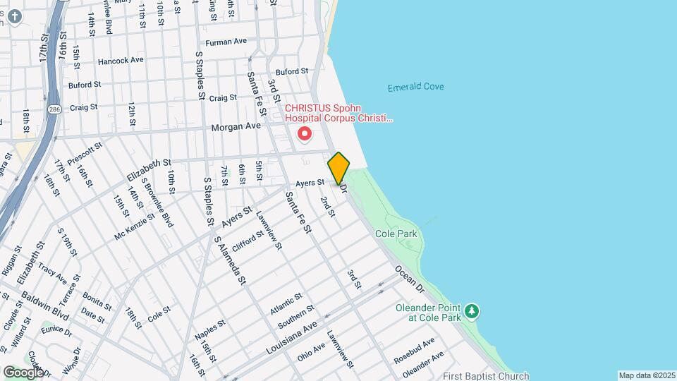 1511 Ocean Dr Map and Location Details