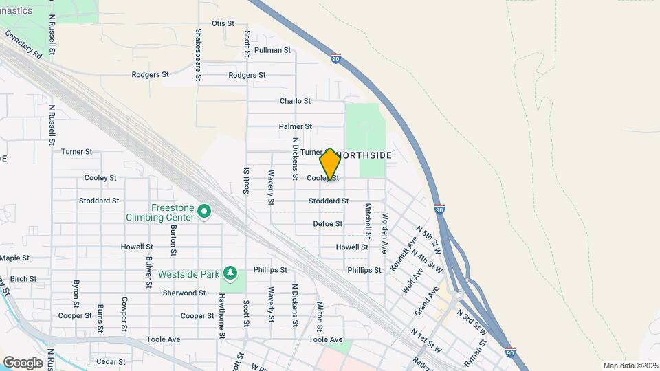 731 Cooley St Mapa y Detalles de la Ubicación