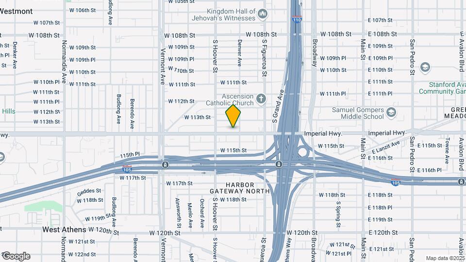 615 W Imperial Hwy Map and Location Details