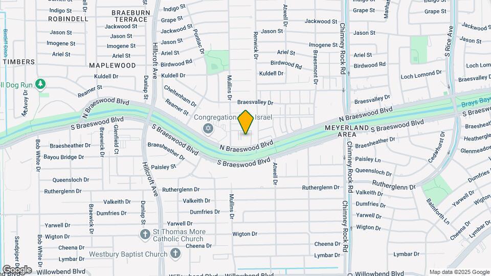 5550 N. Braeswood Blvd, Unit 021 Mapa y Detalles de la Ubicación