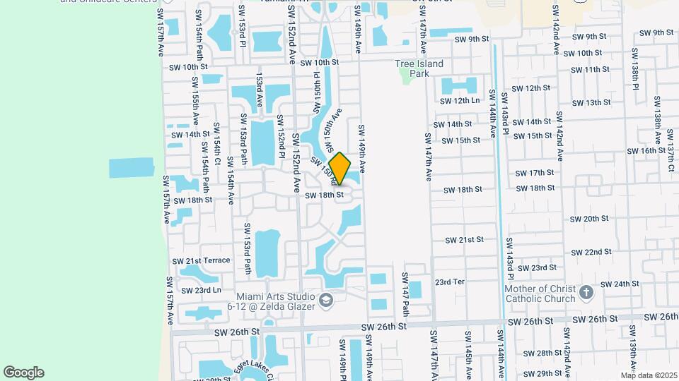 14982 SW 17th Ln Map and Location Details