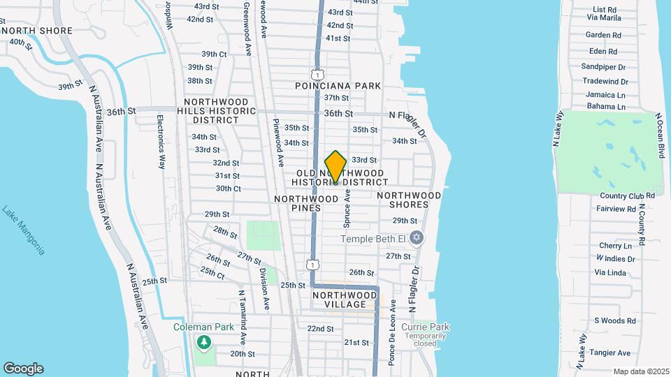517 31st St Map and Location Details