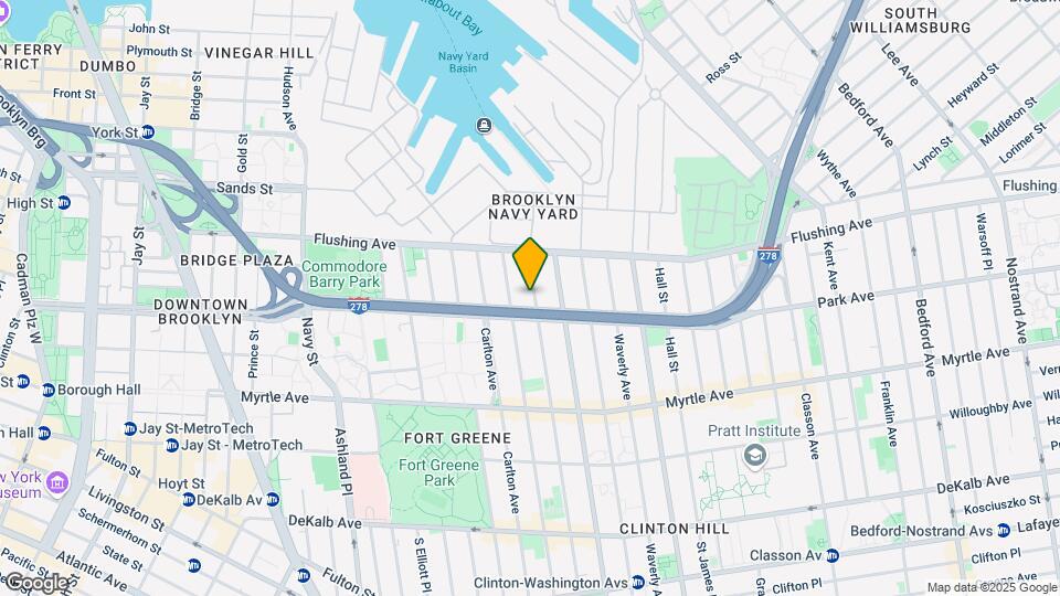 42 Clermont Ave Map and Location Details