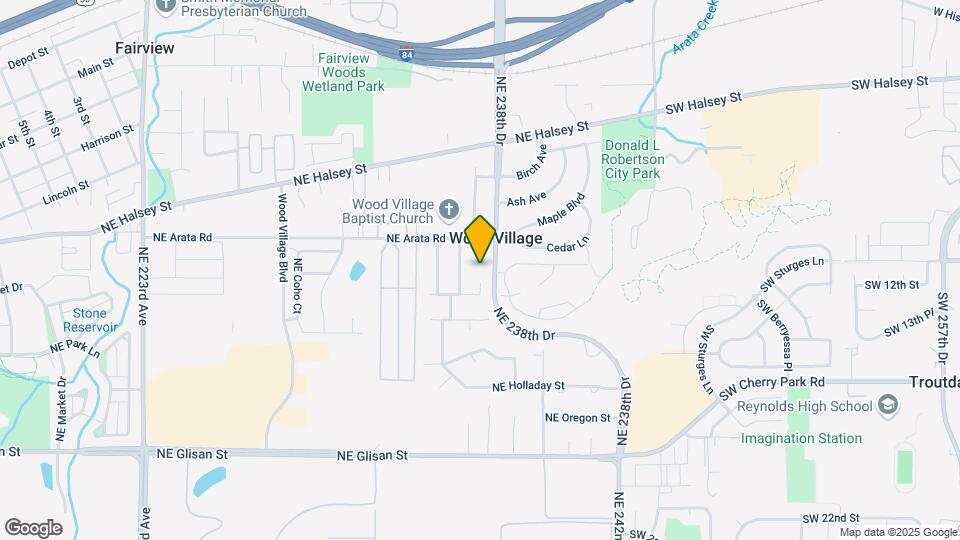 1303 NE 238th Dr Map and Location Details
