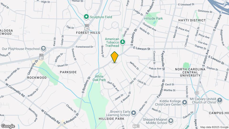 2204 Dallas St Map and Location Details