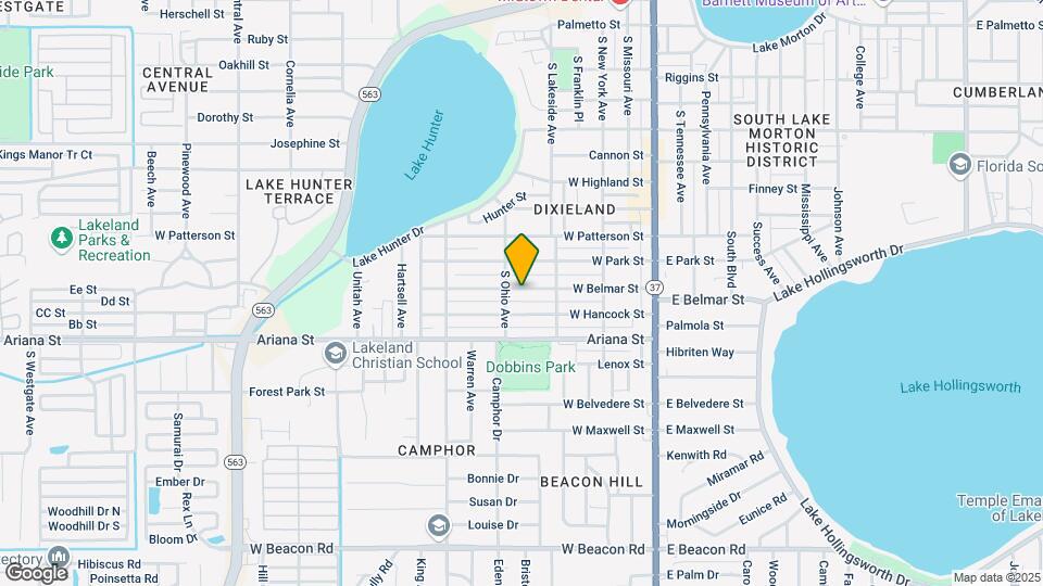 536 W Belmar St Map and Location Details