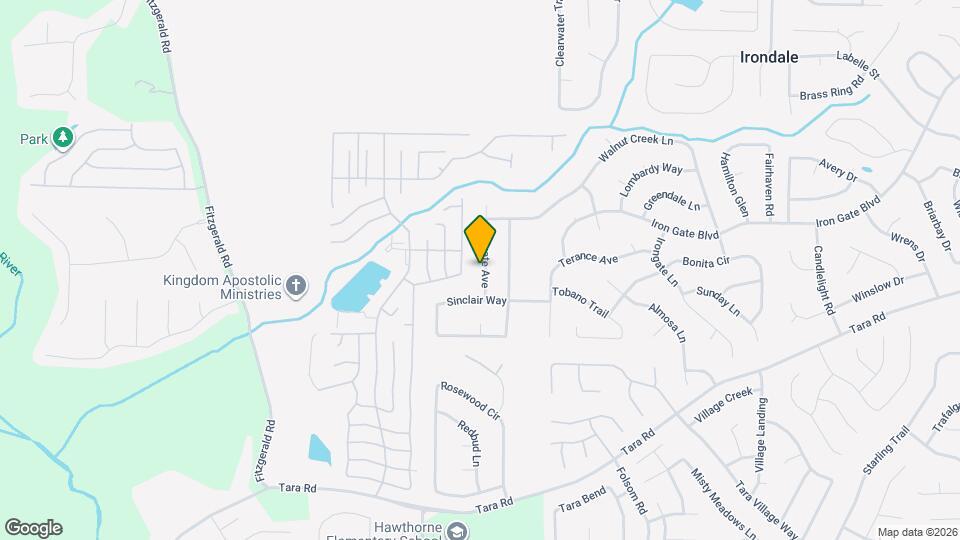 10445 Ivygate Ave Map and Location Details