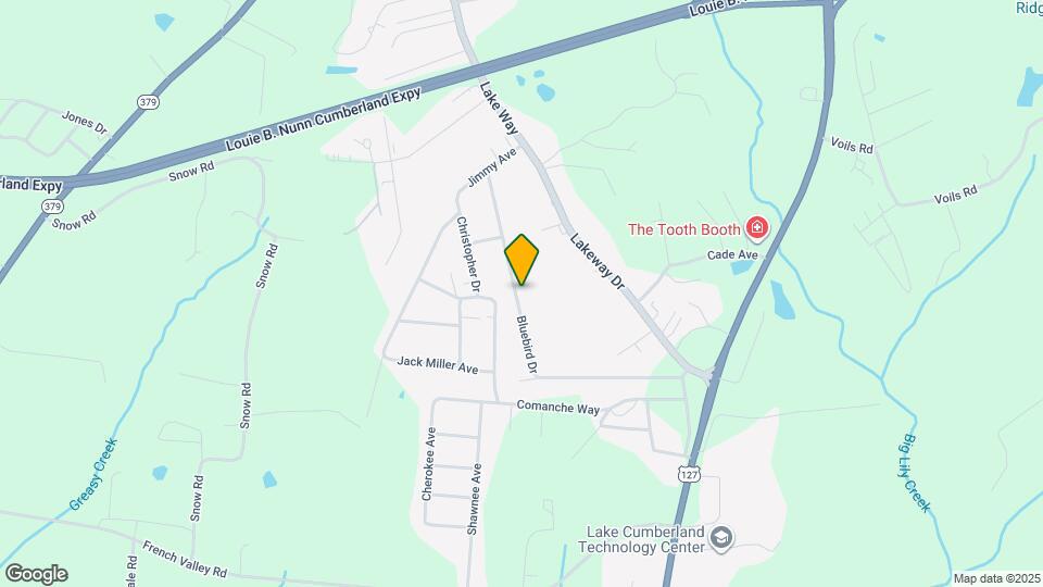 502 Bluebird Dr Map and Location Details