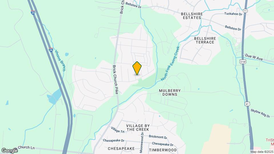 3504 Brookway Dr Map and Location Details