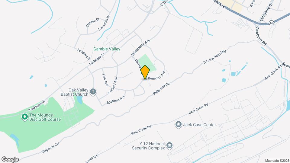 245 S Benedict Ave Map and Location Details